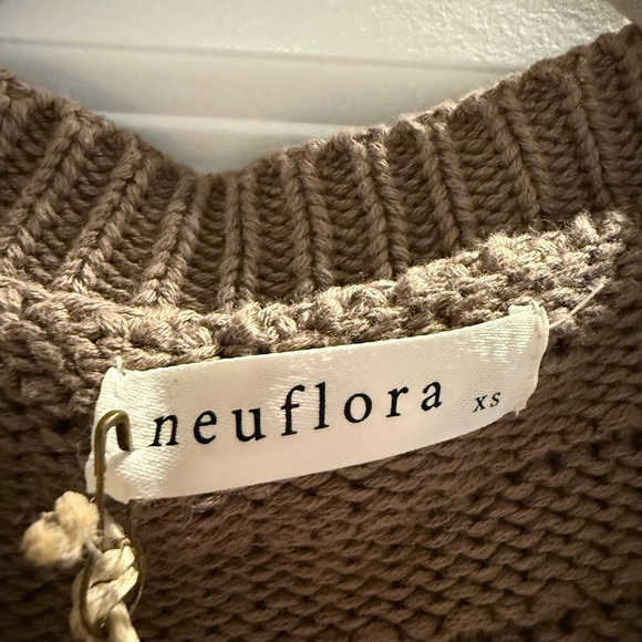 Neuflora Cumberland Brown Knit Cardigan - Picture 6 of 7